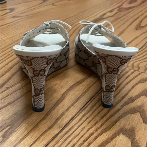 Gucci wedge sandals - Picture 5 of 8